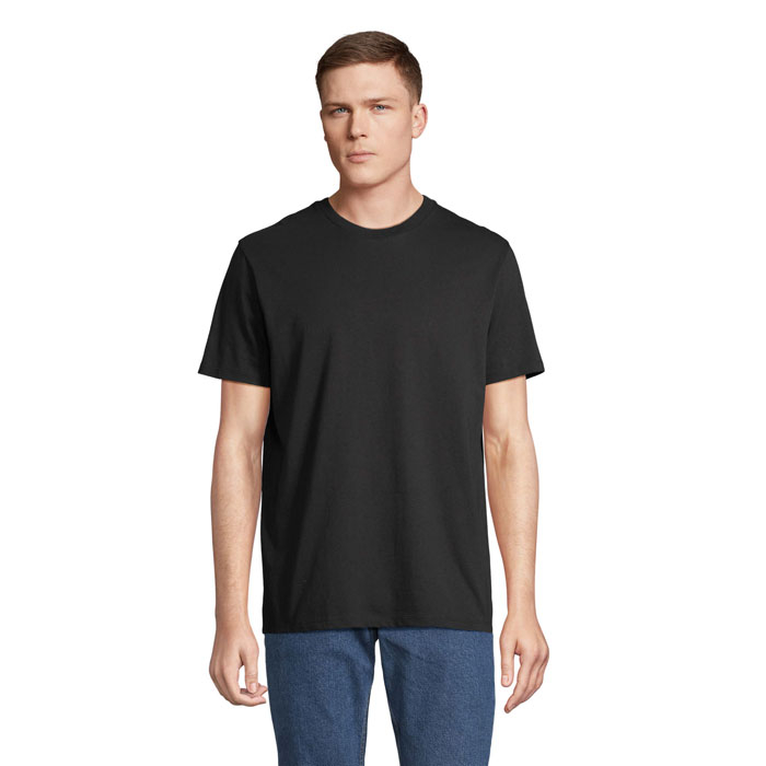 Tee shirt publicitaire coton bio unisexe 175g LEGEND noir profond